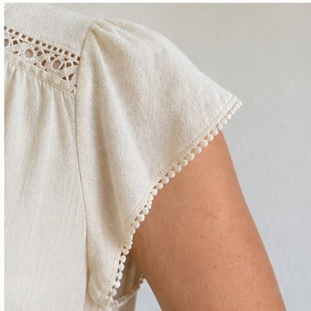 Cream Cami Blouse - Picture 5 of 6
